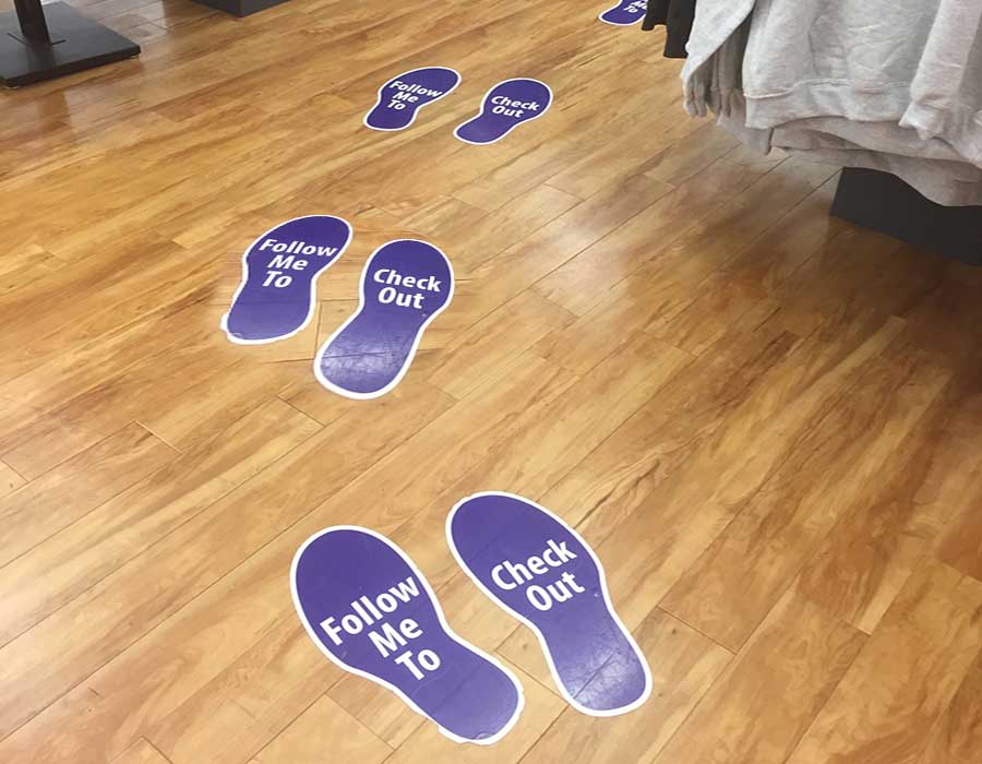 Floor Sticker Work2