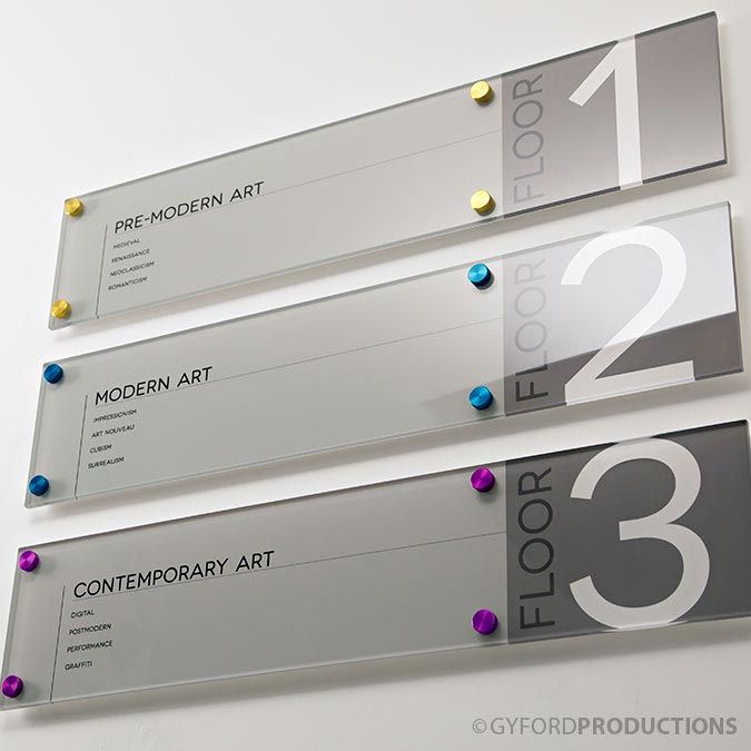 Internal Signage Example