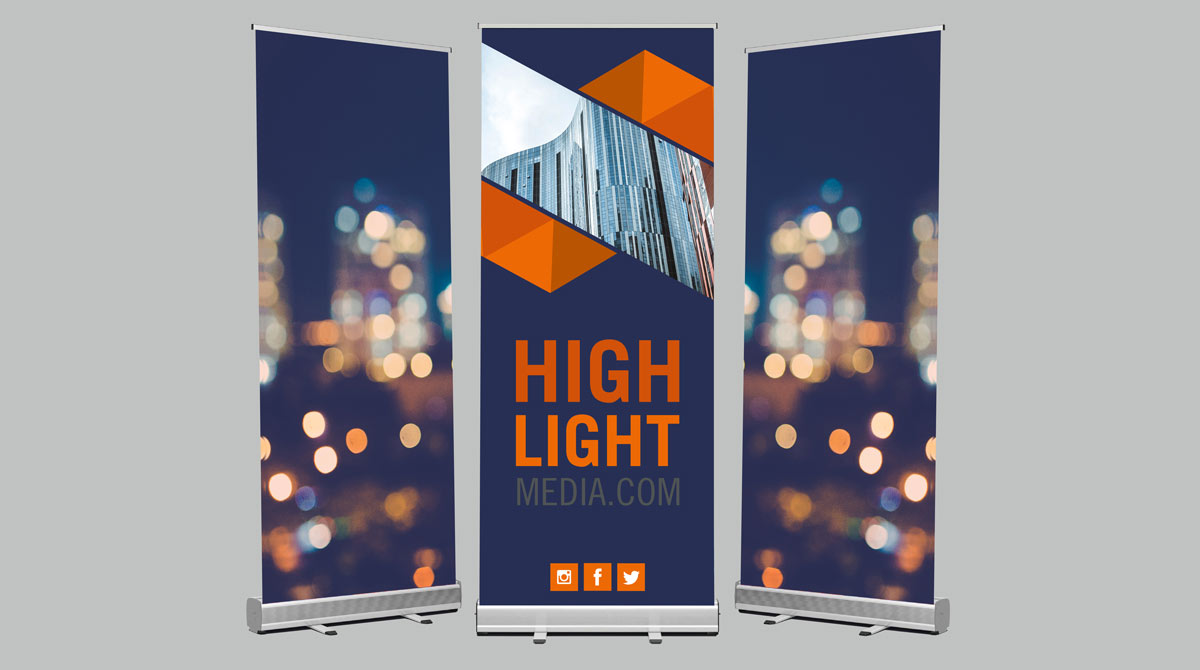 Roll Up Banner Project